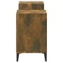 Smoked oak plywood TV cabinet 160x35x55 cm by vidaXL, TV Furniture - Ref: Foro24-821201, Price: 90,99 €, Discount: %