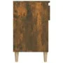 Mueble zapatero madera contrachapada roble ahumado 102x36x60 cm by vidaXL, Shoe racks and shoe organizers - Ref: Foro24-82120...