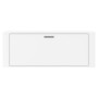 Mueble zapatero pared contrachapada blanco brillo 100x35x38 cm de vidaXL, Zapateros y organizadores de calzado - Ref: Foro24-...