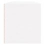 Mueble zapatero pared contrachapada blanco brillo 100x35x38 cm de vidaXL, Zapateros y organizadores de calzado - Ref: Foro24-...