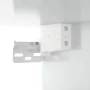 Mueble zapatero pared contrachapada blanco brillo 100x35x38 cm by vidaXL, Shoe racks and shoe organizers - Ref: Foro24-821022...