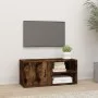TV-Schrank aus geräuchertem Eichensperrholz, 80 x 31,5 x 36 cm von vidaXL, TV-Möbel - Ref: Foro24-819446, Preis: 42,06 €, Rab...