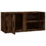 TV-Schrank aus geräuchertem Eichensperrholz, 80 x 31,5 x 36 cm von vidaXL, TV-Möbel - Ref: Foro24-819446, Preis: 42,06 €, Rab...
