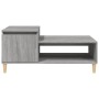Sonoma-Couchtisch aus grauem Sperrholz, 100 x 50 x 45 cm von vidaXL, Couchtisch - Ref: Foro24-821130, Preis: 54,58 €, Rabatt: %