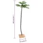 Artificial palm tree with 192 warm white LEDs 300 cm by vidaXL, Christmas trees - Ref: Foro24-345140, Price: 58,56 €, Discoun...