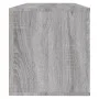 Shoe cabinet for wall in gray Sonoma plywood 100x35x38 cm by vidaXL, Shoe racks and shoe organizers - Ref: Foro24-821026, Pri...