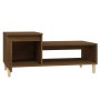 Mesa de centro madera contrachapada roble marrón 100x50x45 cm de vidaXL, Mesas de centro - Ref: Foro24-821131, Precio: 51,95 ...