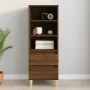 Hohes Sideboard aus braunem Eichensperrholz, 40 x 36 x 110 cm von vidaXL, Sideboards - Ref: Foro24-821243, Preis: 62,57 €, Ra...