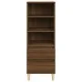 Hohes Sideboard aus braunem Eichensperrholz, 40 x 36 x 110 cm von vidaXL, Sideboards - Ref: Foro24-821243, Preis: 62,57 €, Ra...