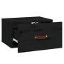 Wall bedside tables 2 pcs black 40x29.5x22 cm by vidaXL, Lockers and storage cabinets - Ref: Foro24-820995, Price: 55,07 €, D...