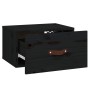 Wand-Nachttische 2 Stück schwarz 40x29,5x22 cm von vidaXL, Schließfächer und Lagerschränke - Ref: Foro24-820995, Preis: 55,64...