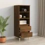 Hohes Sideboard aus braunem Eichensperrholz, 40 x 36 x 110 cm von vidaXL, Sideboards - Ref: Foro24-821243, Preis: 62,57 €, Ra...