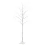White artificial birch with 128 warm white LEDs 220 cm by vidaXL, Christmas trees - Ref: Foro24-345145, Price: 77,08 €, Disco...