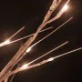 White artificial birch with 128 warm white LEDs 220 cm by vidaXL, Christmas trees - Ref: Foro24-345145, Price: 77,08 €, Disco...