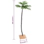 Artificial palm tree with 96 warm white LEDs 180 cm by vidaXL, Christmas trees - Ref: Foro24-345138, Price: 57,11 €, Discount: %
