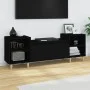 TV-Ständer Sperrholz schwarz 160x35x55 cm von vidaXL, TV-Möbel - Ref: Foro24-821189, Preis: 88,27 €, Rabatt: %