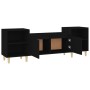 TV-Ständer Sperrholz schwarz 160x35x55 cm von vidaXL, TV-Möbel - Ref: Foro24-821189, Preis: 89,30 €, Rabatt: %