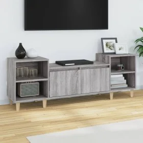 Sonoma grau Sperrholz TV-Ständer 160x35x55 cm von vidaXL, TV-Möbel - Ref: Foro24-821194, Preis: 84,12 €, Rabatt: %