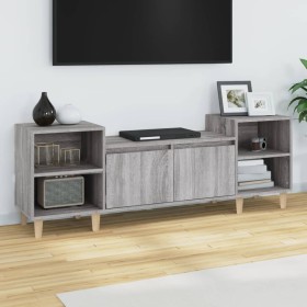 TV stand made of gray Sonoma plywood, measuring 160x35x55 cm. by vidaXL, TV Furniture - Ref: Foro24-821194, Price: 85,12 €, D...