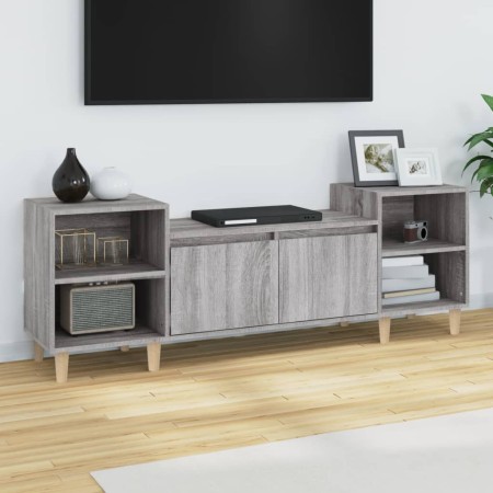 Sonoma grau Sperrholz TV-Ständer 160x35x55 cm von vidaXL, TV-Möbel - Ref: Foro24-821194, Preis: 85,12 €, Rabatt: %