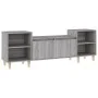 TV stand made of gray Sonoma plywood, measuring 160x35x55 cm. by vidaXL, TV Furniture - Ref: Foro24-821194, Price: 84,10 €, D...