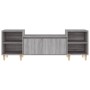 Sonoma grau Sperrholz TV-Ständer 160x35x55 cm von vidaXL, TV-Möbel - Ref: Foro24-821194, Preis: 85,12 €, Rabatt: %