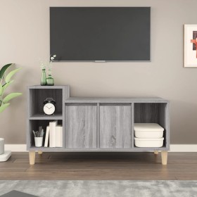 TV-Schrank aus grauem Sonoma-Sperrholz, 100 x 35 x 55 cm von vidaXL, TV-Möbel - Ref: Foro24-821178, Preis: 63,11 €, Rabatt: %