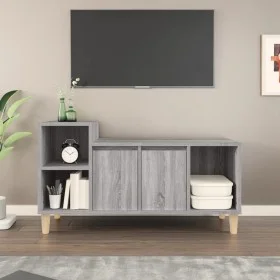 TV-Schrank aus grauem Sonoma-Sperrholz, 100 x 35 x 55 cm von vidaXL, TV-Möbel - Ref: Foro24-821178, Preis: 62,34 €, Rabatt: %