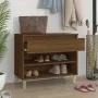 Mueble zapatero madera contrachapada roble marrón 70x36x60 cm by vidaXL, Shoe racks and shoe organizers - Ref: Foro24-819763,...