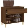 Mueble zapatero madera contrachapada roble marrón 70x36x60 cm by vidaXL, Shoe racks and shoe organizers - Ref: Foro24-819763,...