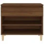 Mueble zapatero madera contrachapada roble marrón 70x36x60 cm by vidaXL, Shoe racks and shoe organizers - Ref: Foro24-819763,...