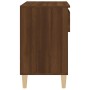 Schuhschrank aus braunem Eichenfurnierholz, 70x36x60 cm. von vidaXL, Schuhregale und Schuhorganisatoren - Ref: Foro24-819763,...