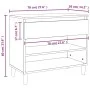 Mueble zapatero madera contrachapada roble marrón 70x36x60 cm by vidaXL, Shoe racks and shoe organizers - Ref: Foro24-819763,...