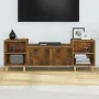 TV-Schrank aus geräuchertem Eichensperrholz, 160 x 35 x 55 cm von vidaXL, TV-Möbel - Ref: Foro24-821193, Preis: 71,75 €, Raba...