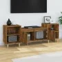 TV-Schrank aus geräuchertem Eichensperrholz, 160 x 35 x 55 cm von vidaXL, TV-Möbel - Ref: Foro24-821193, Preis: 71,75 €, Raba...