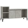 TV-Schrank aus betongrauem Sperrholz, 100 x 35 x 55 cm von vidaXL, TV-Möbel - Ref: Foro24-821184, Preis: 61,88 €, Rabatt: %