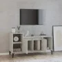 Concrete gray plywood TV cabinet 100x35x55 cm by vidaXL, TV Furniture - Ref: Foro24-821184, Price: 61,23 €, Discount: %