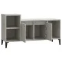 Concrete gray plywood TV cabinet 100x35x55 cm by vidaXL, TV Furniture - Ref: Foro24-821184, Price: 61,23 €, Discount: %