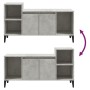 TV-Schrank aus betongrauem Sperrholz, 100 x 35 x 55 cm von vidaXL, TV-Möbel - Ref: Foro24-821184, Preis: 61,88 €, Rabatt: %