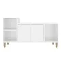 Hochglanzweißer TV-Schrank aus Sperrholz, 100 x 35 x 55 cm von vidaXL, TV-Möbel - Ref: Foro24-821174, Preis: 57,41 €, Rabatt: %