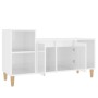 Hochglanzweißer TV-Schrank aus Sperrholz, 100 x 35 x 55 cm von vidaXL, TV-Möbel - Ref: Foro24-821174, Preis: 58,09 €, Rabatt: %