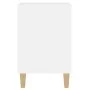 Glossy white plywood TV cabinet 100x35x55 cm by vidaXL, TV Furniture - Ref: Foro24-821174, Price: 57,41 €, Discount: %