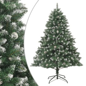 Árbol de Navidad artificial con soporte PVC 180 cm