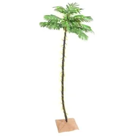 Artificial palm tree with 136 warm white LEDs 220 cm by vidaXL, Christmas trees - Ref: Foro24-345139, Price: 63,82 €, Discoun...