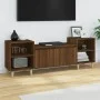 TV-Schrank aus braunem Eichensperrholz, 160 x 35 x 55 cm von vidaXL, TV-Möbel - Ref: Foro24-821195, Preis: 90,73 €, Rabatt: %