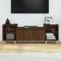 Mueble para TV madera contrachapada marrón roble 160x35x55 cm de vidaXL, Muebles TV - Ref: Foro24-821195, Precio: 90,73 €, De...