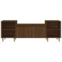 Mueble para TV madera contrachapada marrón roble 160x35x55 cm de vidaXL, Muebles TV - Ref: Foro24-821195, Precio: 90,73 €, De...
