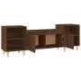 Mueble para TV madera contrachapada marrón roble 160x35x55 cm de vidaXL, Muebles TV - Ref: Foro24-821195, Precio: 90,73 €, De...