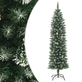 Narrow artificial Christmas tree with PVC support 180 cm by vidaXL, Christmas trees - Ref: Foro24-345166, Price: 57,56 €, Dis...