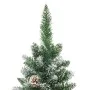Narrow artificial Christmas tree with PVC support 180 cm by vidaXL, Christmas trees - Ref: Foro24-345166, Price: 57,56 €, Dis...